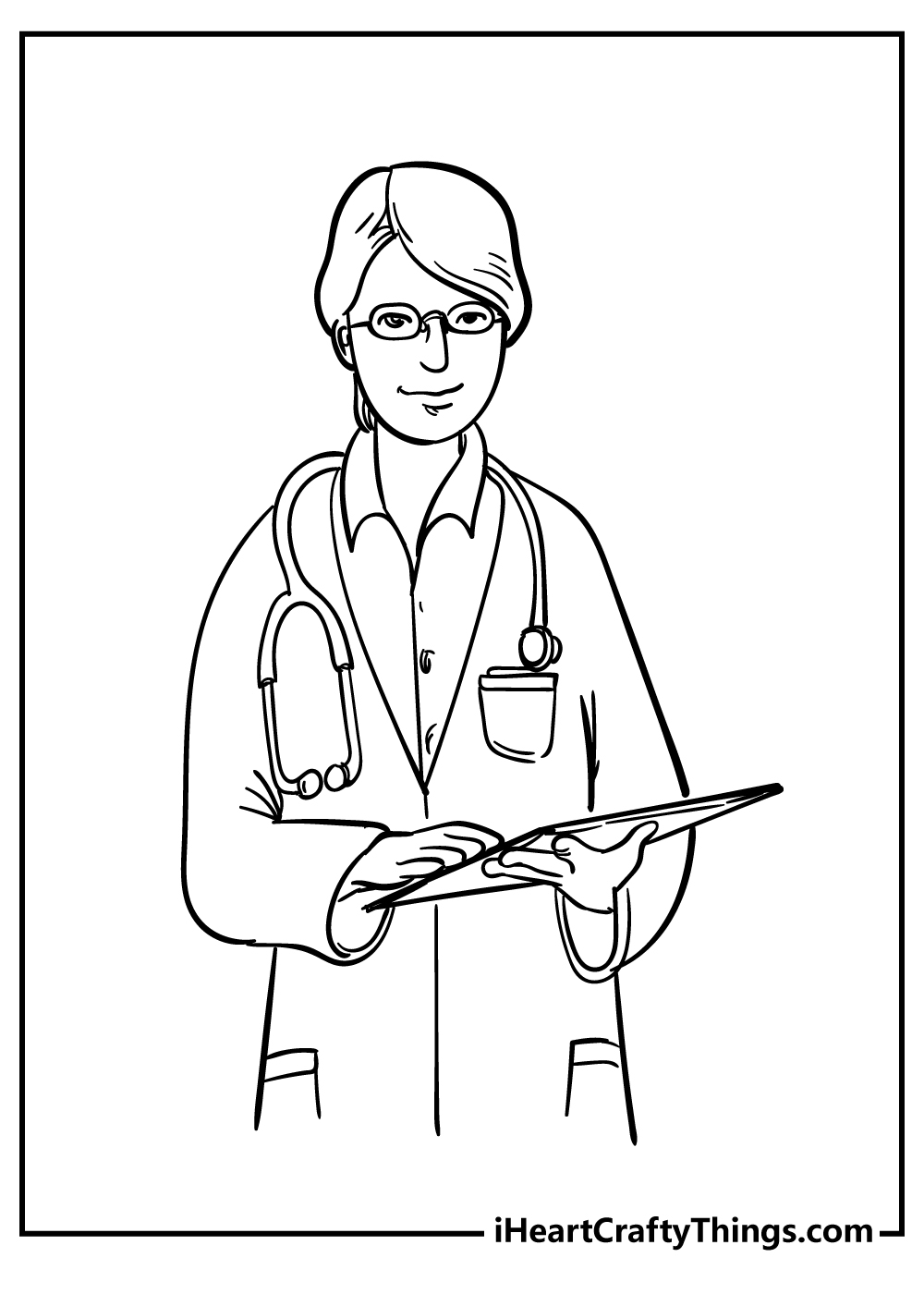 92 Doctor Coloring Pages Printable 24