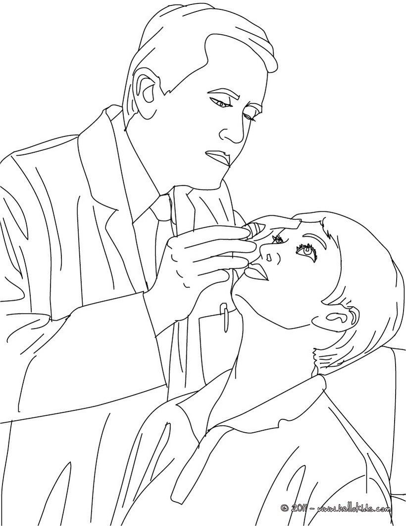 92 Doctor Coloring Pages Printable 30