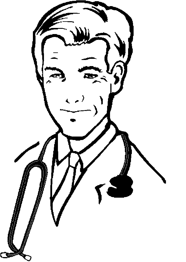 92 Doctor Coloring Pages Printable 33