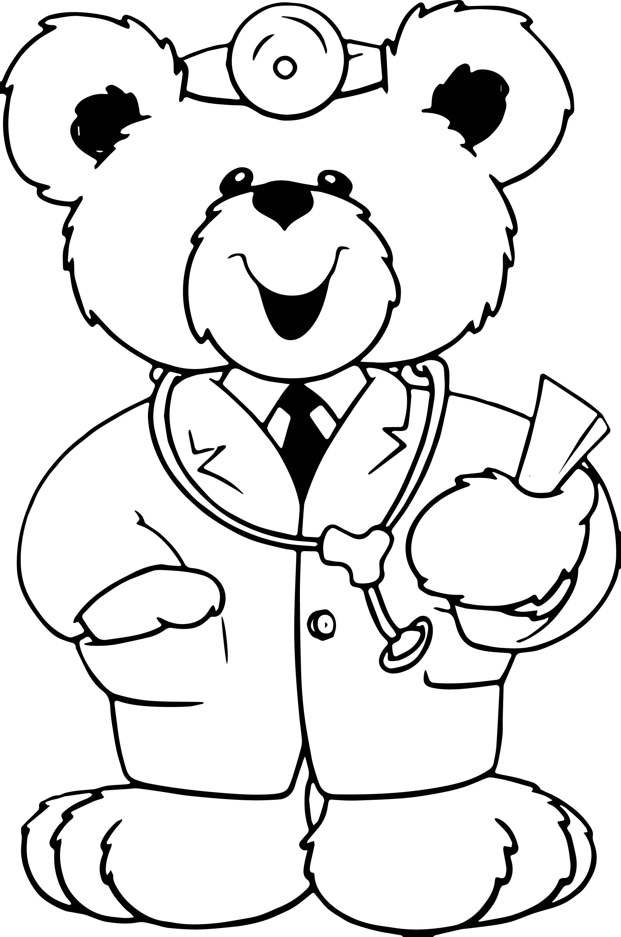 92 Doctor Coloring Pages Printable 39