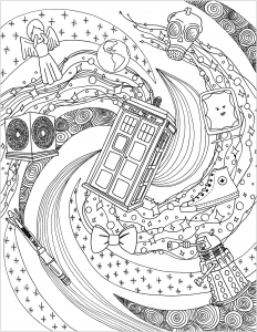 92 Doctor Coloring Pages Printable 43