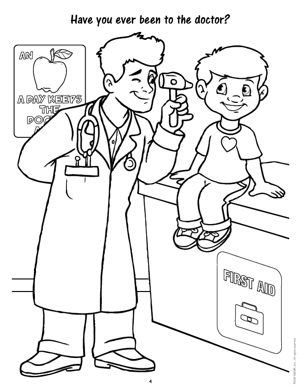 92 Doctor Coloring Pages Printable 56