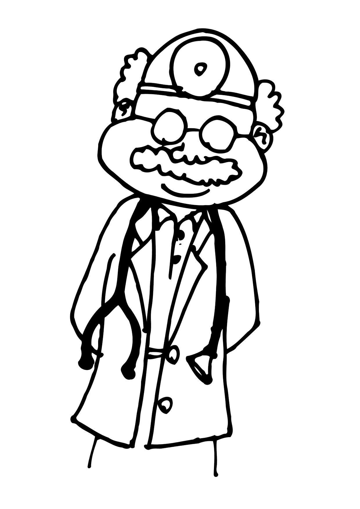 92 Doctor Coloring Pages Printable 58