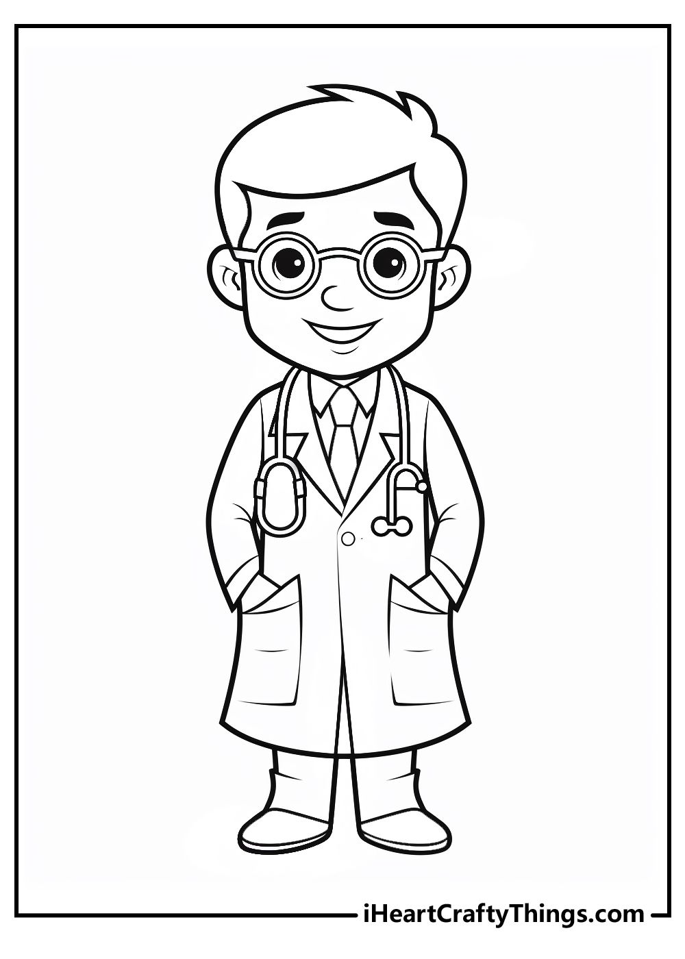 92 Doctor Coloring Pages Printable 63