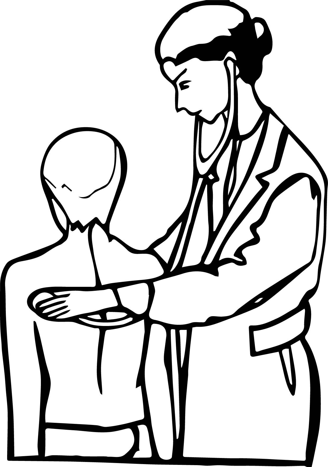 92 Doctor Coloring Pages Printable 68