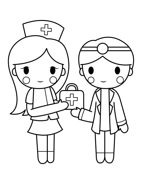 92 Doctor Coloring Pages Printable 70