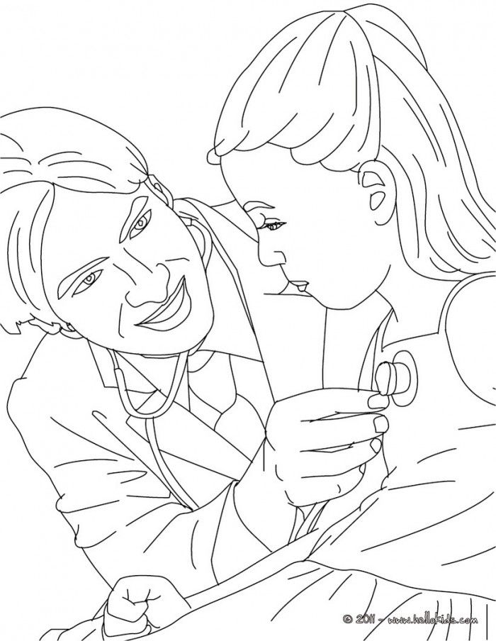 92 Doctor Coloring Pages Printable 72