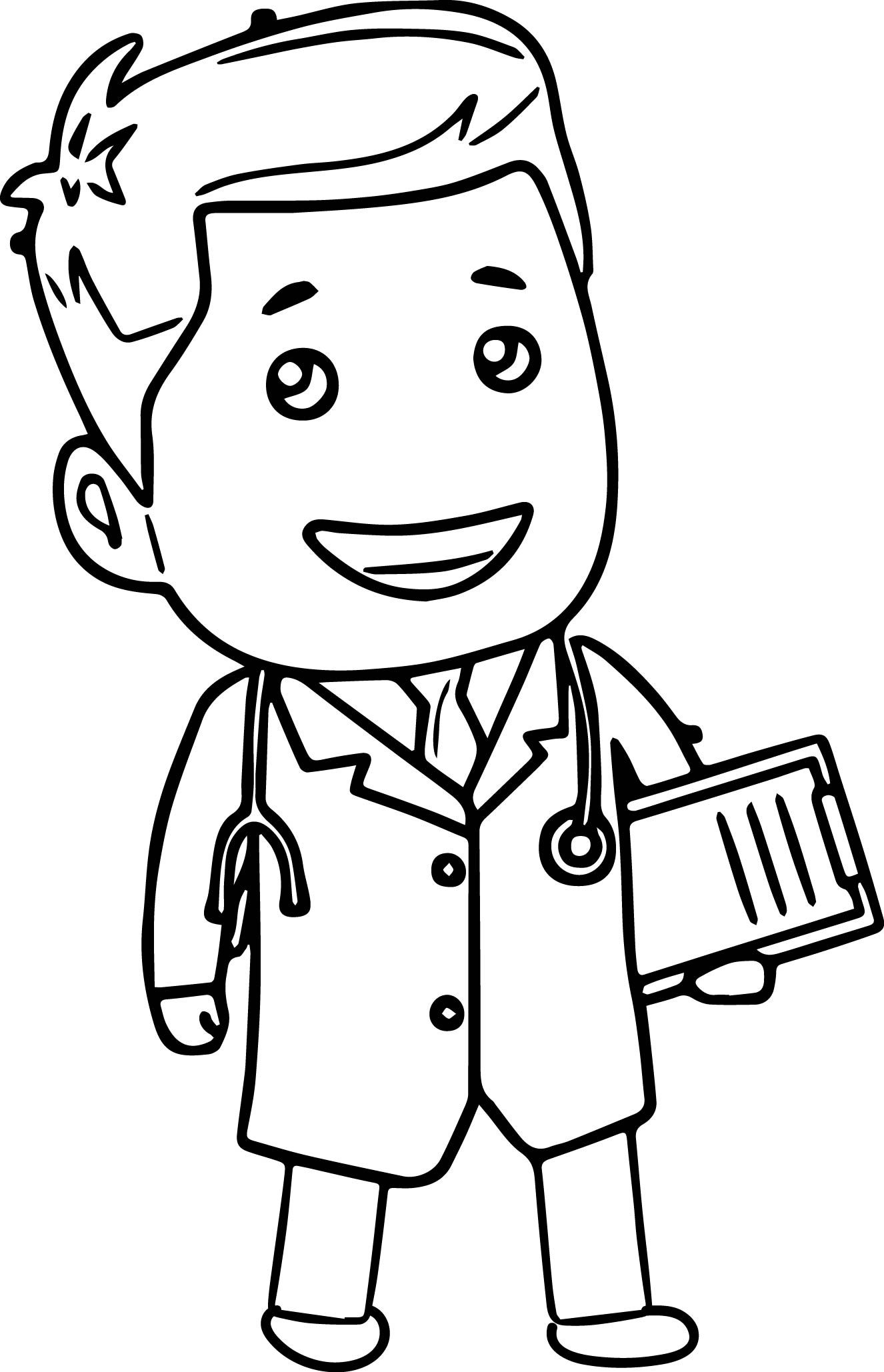 92 Doctor Coloring Pages Printable 76