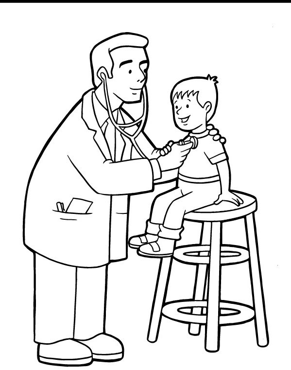 92 Doctor Coloring Pages Printable 78