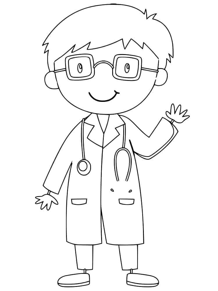 92 Doctor Coloring Pages Printable 79