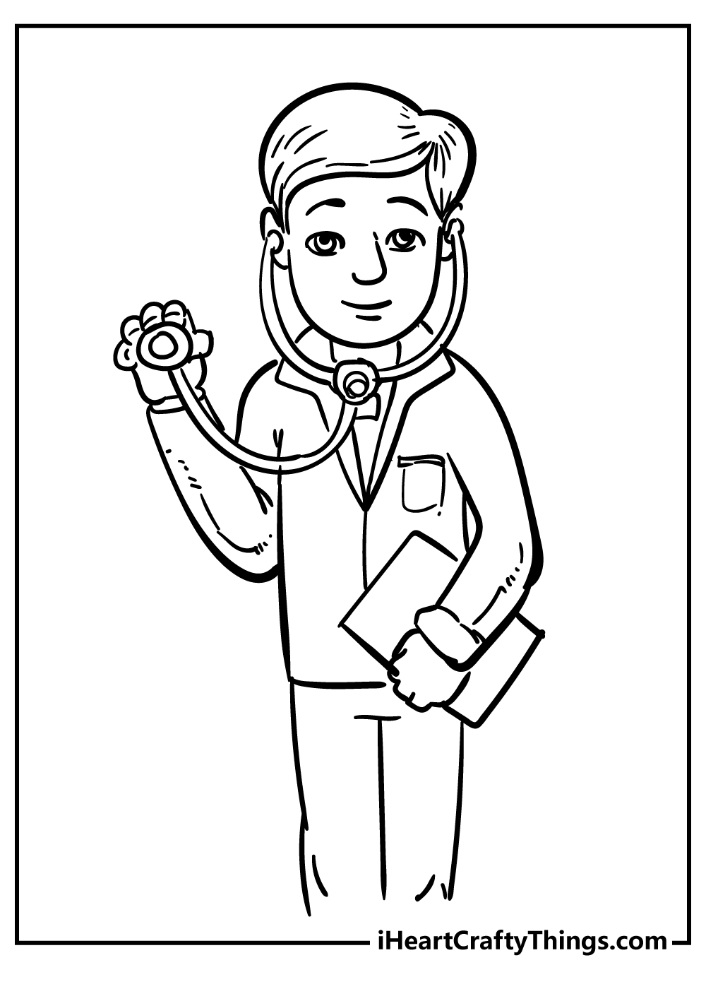 92 Doctor Coloring Pages Printable 84