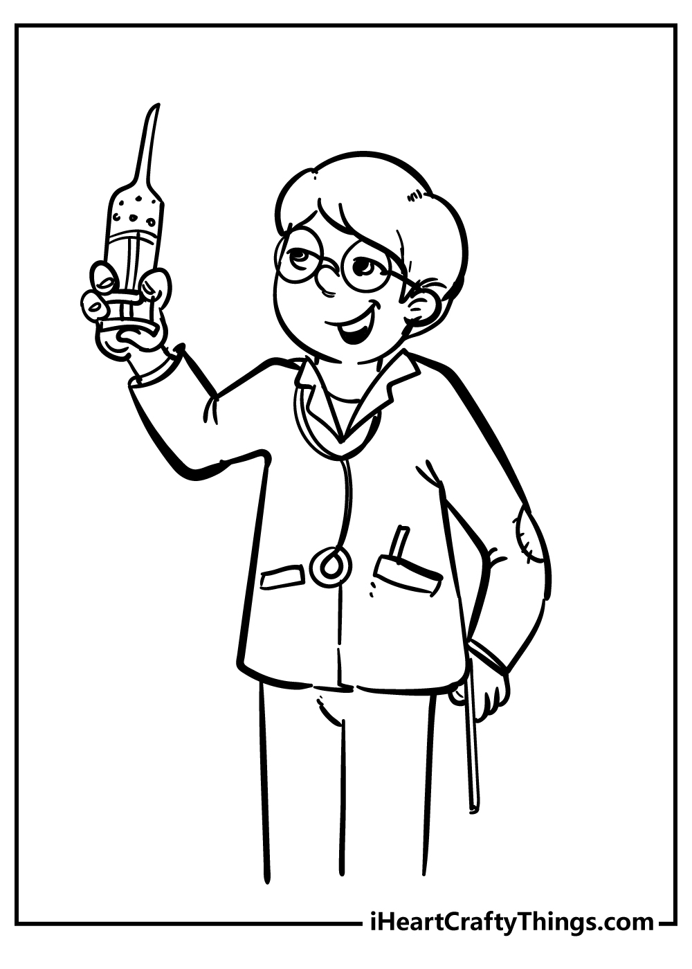 92 Doctor Coloring Pages Printable 88