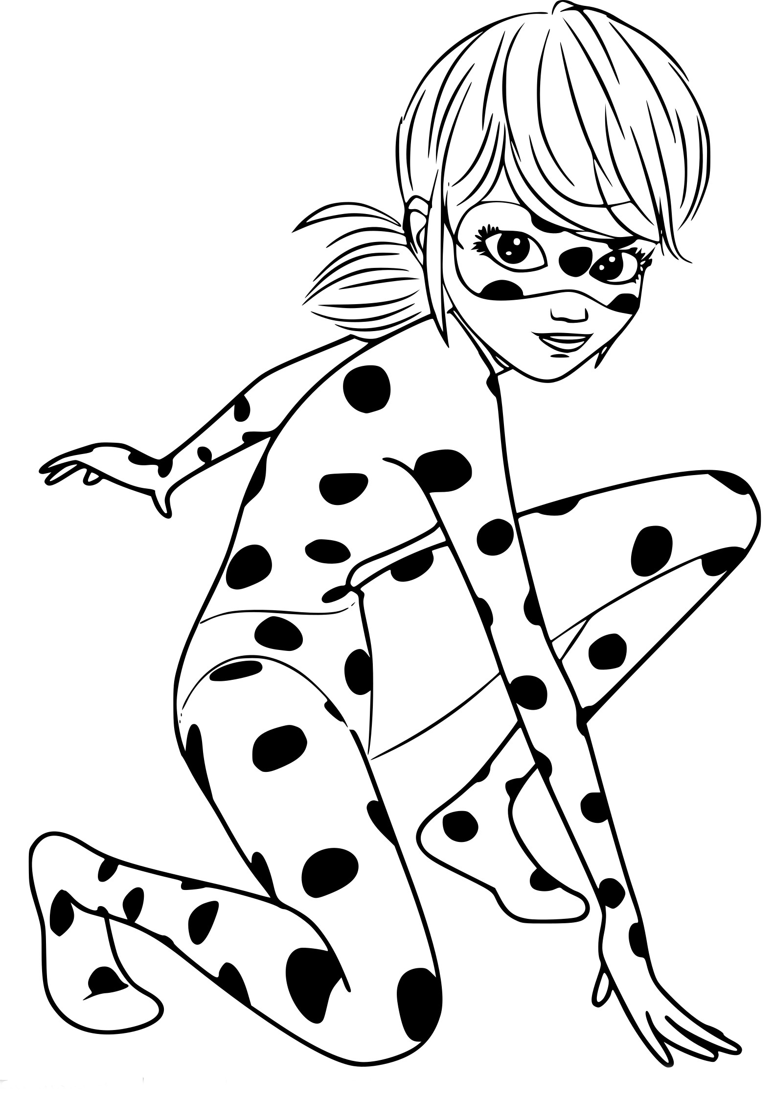 102 Miraculous Ladybug Coloring Pages Printable 1