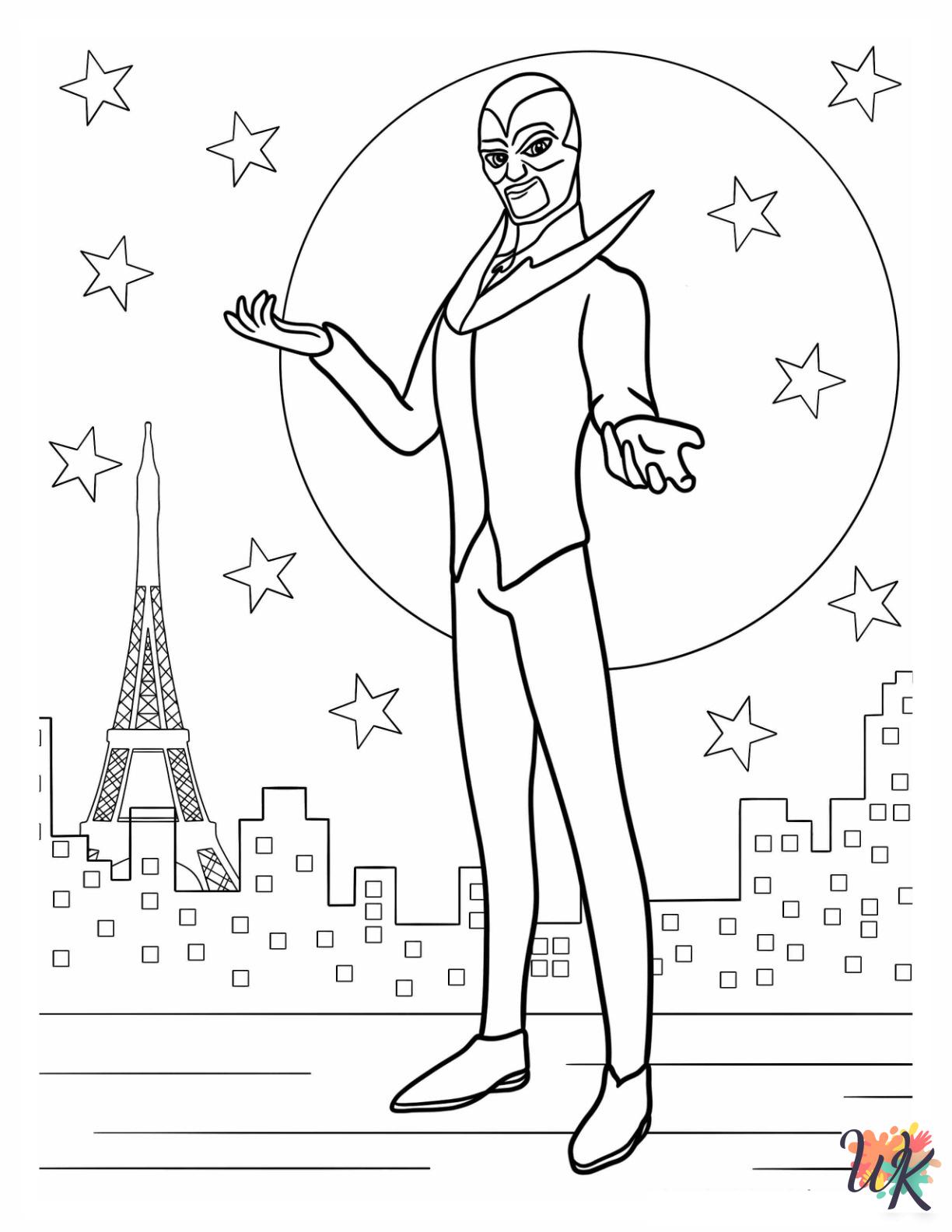 102 Miraculous Ladybug Coloring Pages Printable 21