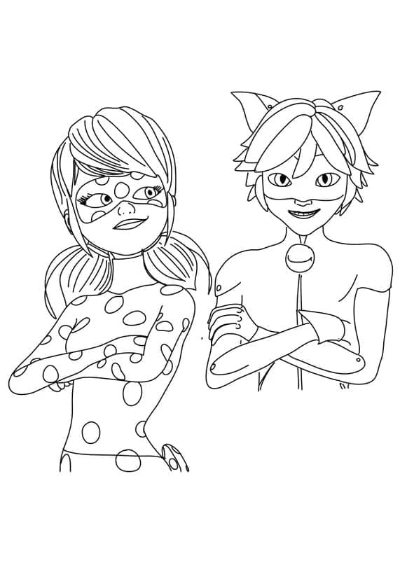 102 Miraculous Ladybug Coloring Pages Printable 24