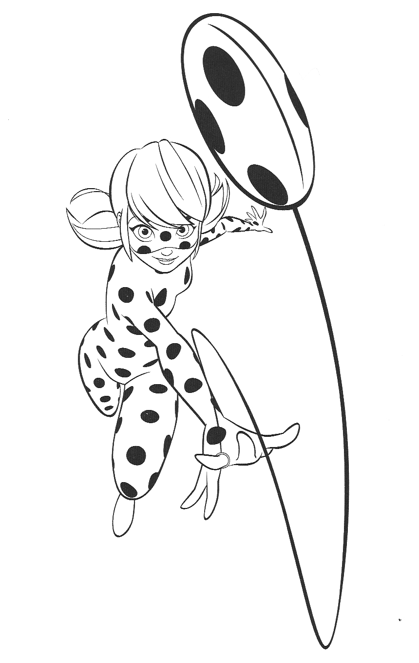 102 Miraculous Ladybug Coloring Pages Printable 26