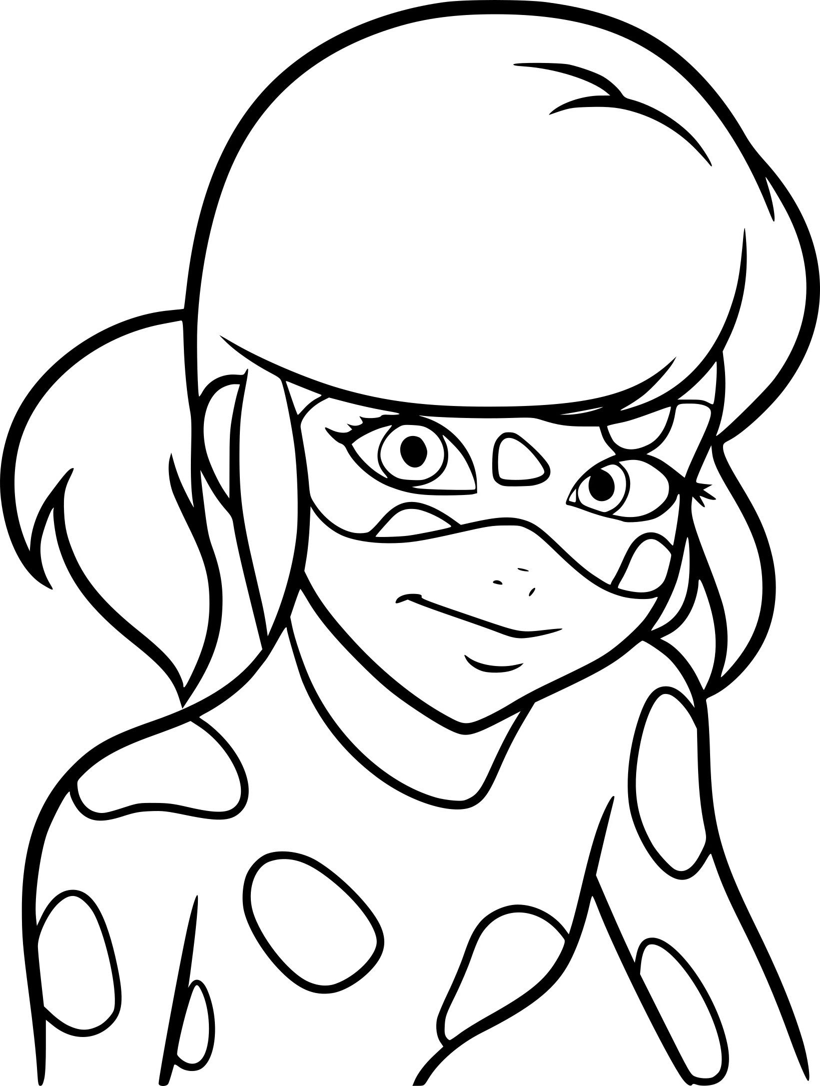 102 Miraculous Ladybug Coloring Pages Printable 29