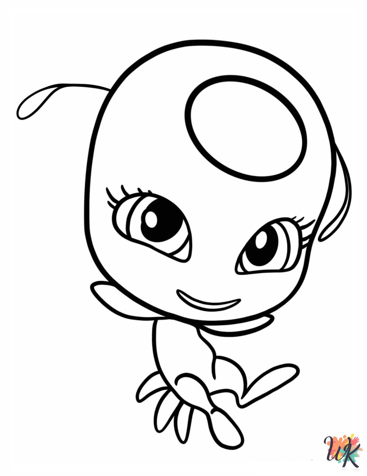 102 Miraculous Ladybug Coloring Pages Printable 35