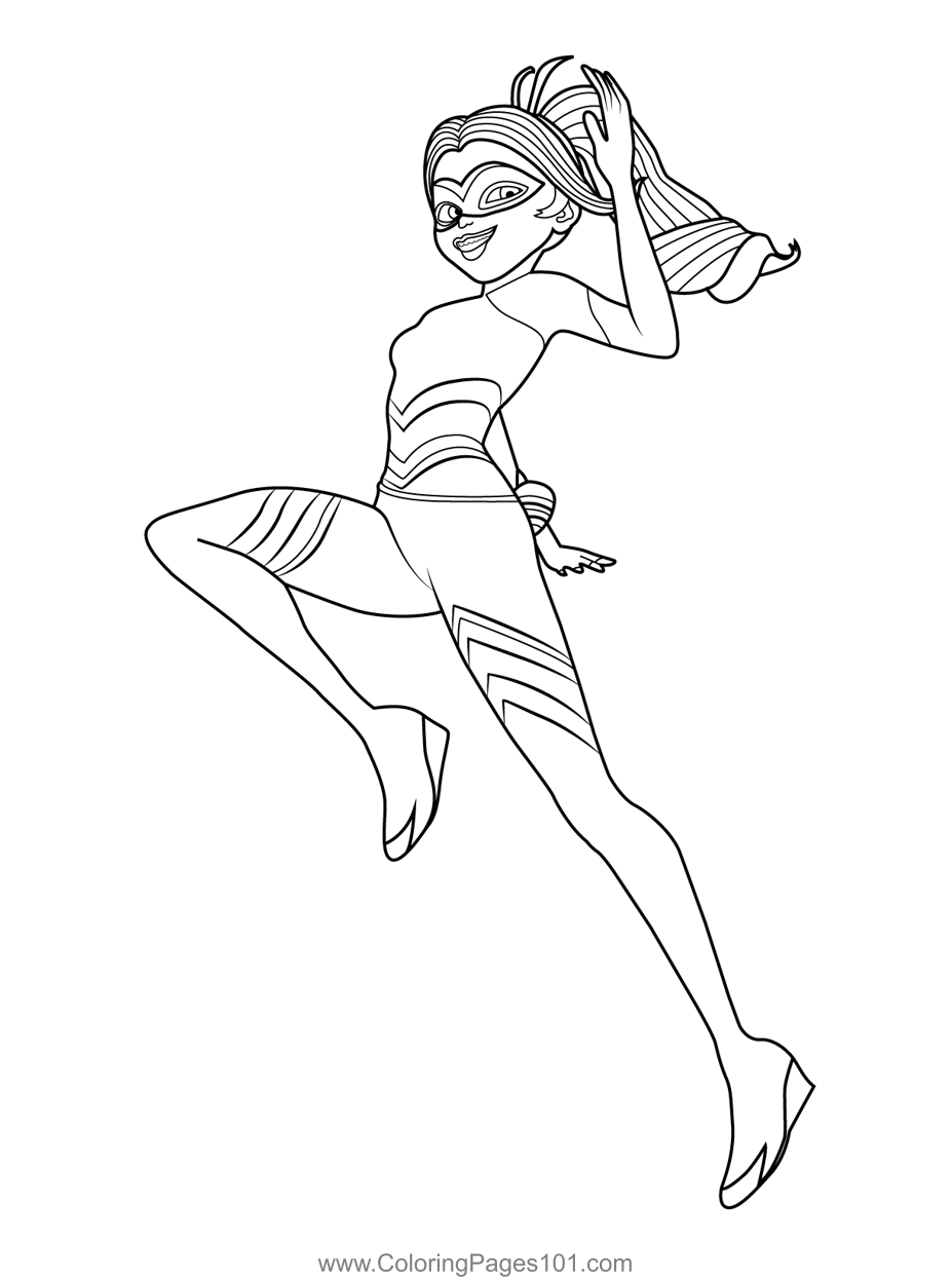 102 Miraculous Ladybug Coloring Pages Printable 36