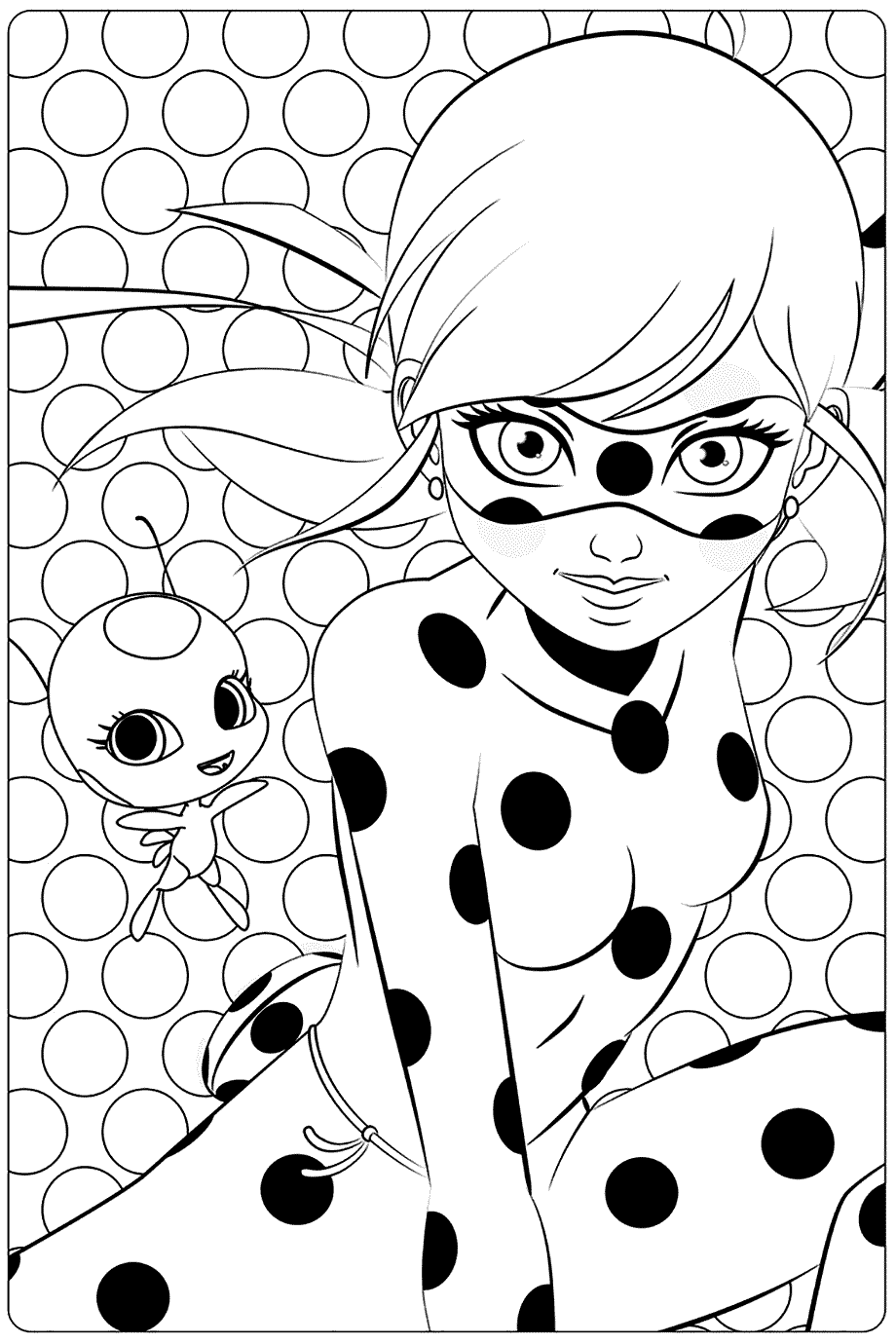 102 Miraculous Ladybug Coloring Pages Printable 46