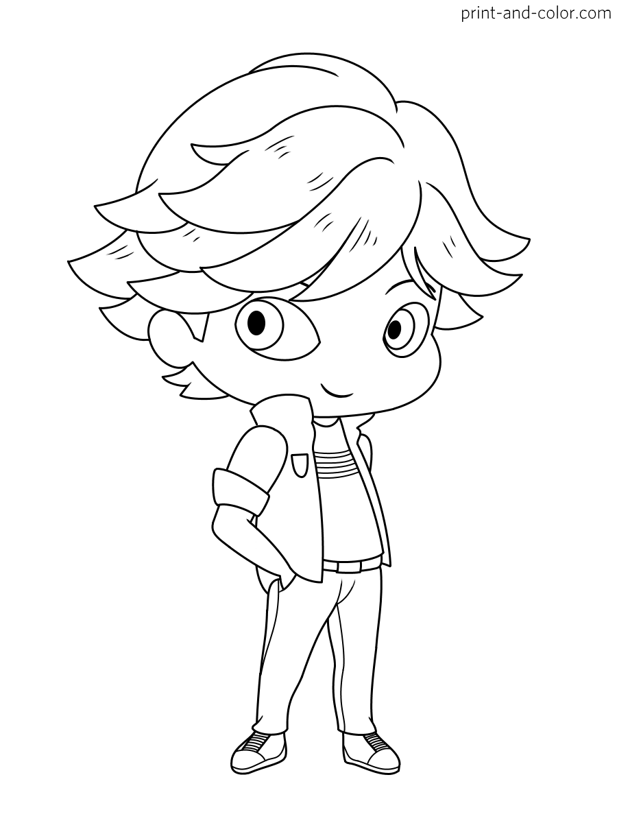 102 Miraculous Ladybug Coloring Pages Printable 49