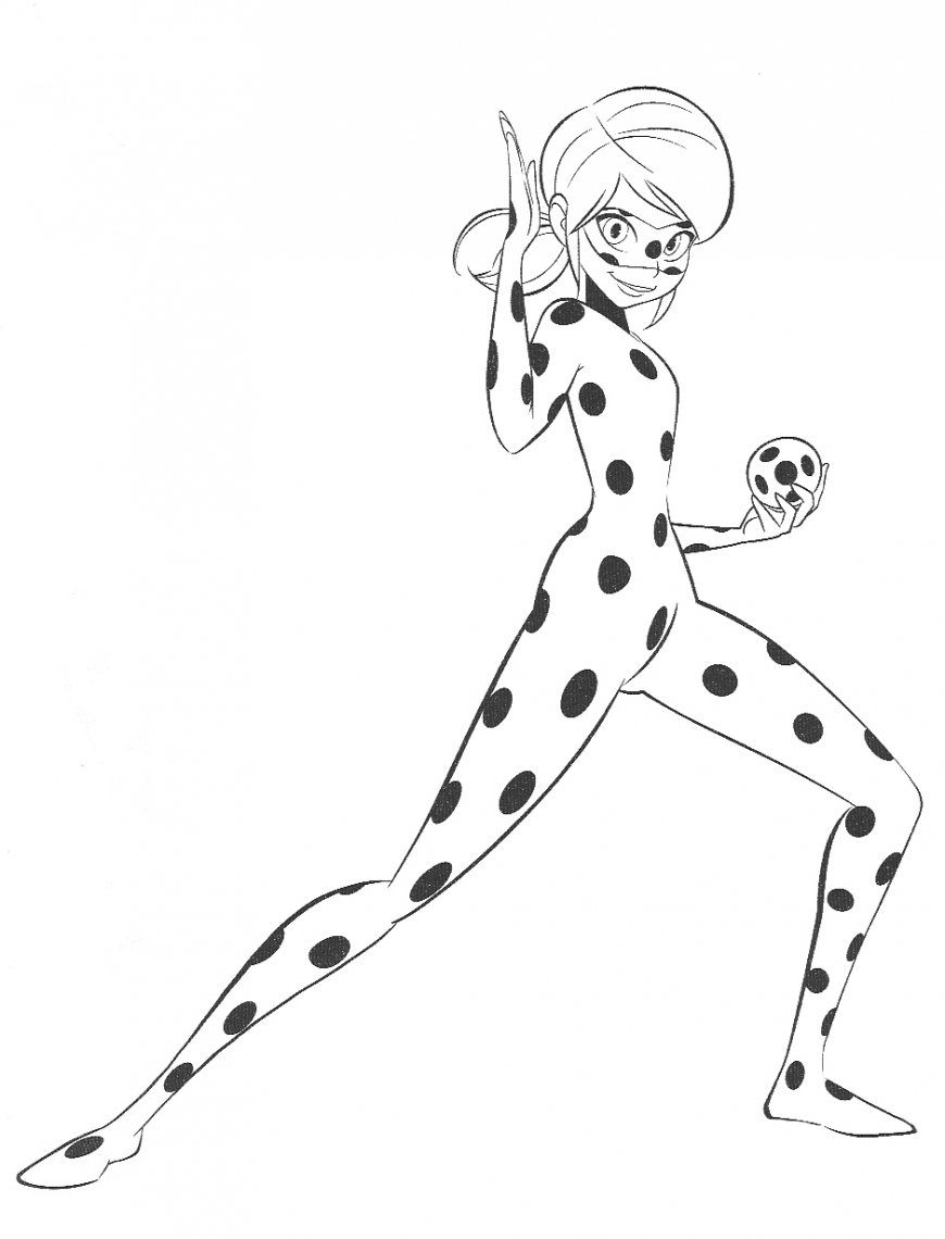 102 Miraculous Ladybug Coloring Pages Printable 55