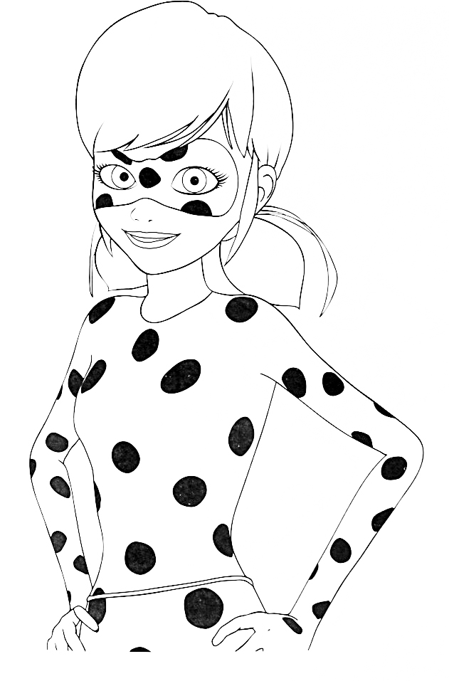 102 Miraculous Ladybug Coloring Pages Printable 57