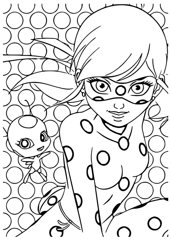 102 Miraculous Ladybug Coloring Pages Printable 61