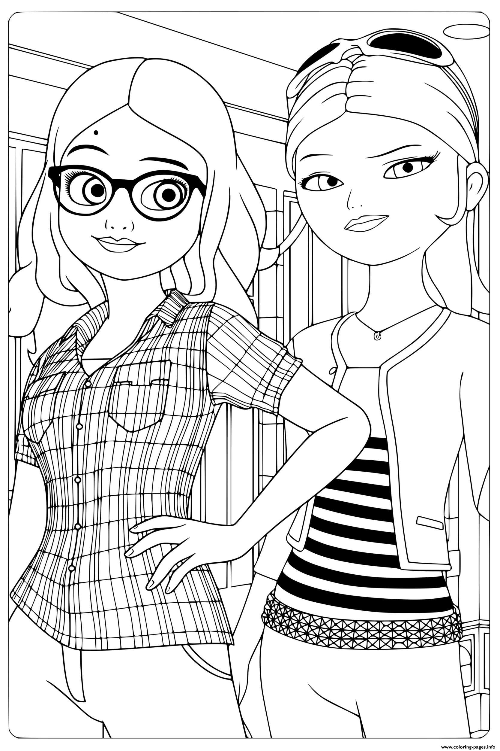 102 Miraculous Ladybug Coloring Pages Printable 66