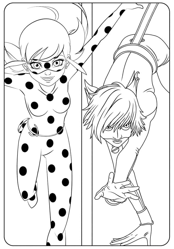 102 Miraculous Ladybug Coloring Pages Printable 72