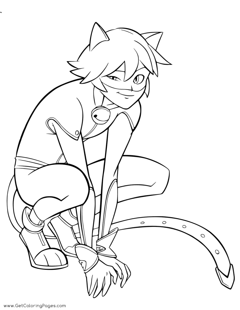 102 Miraculous Ladybug Coloring Pages Printable 76