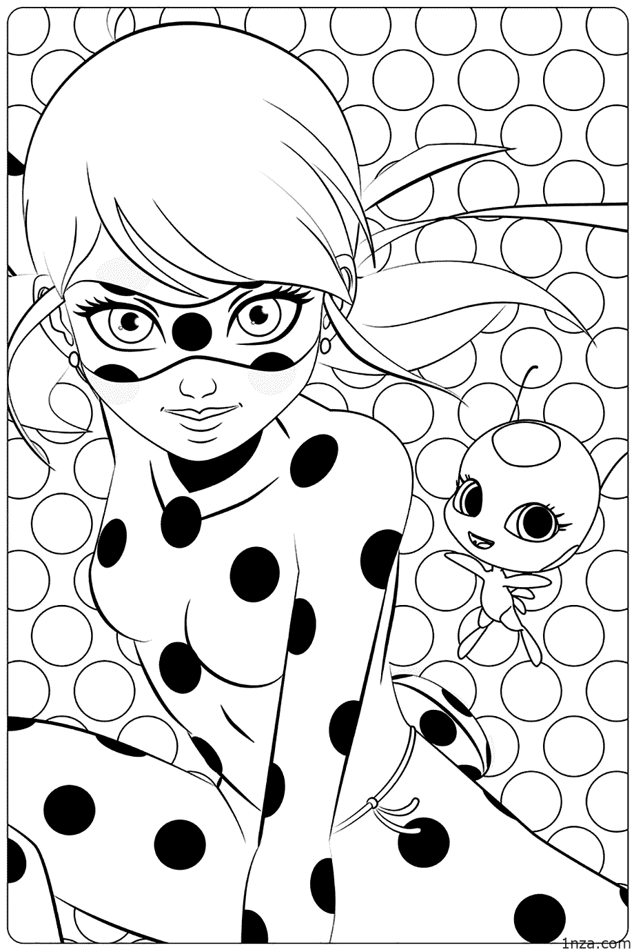 102 Miraculous Ladybug Coloring Pages Printable 80