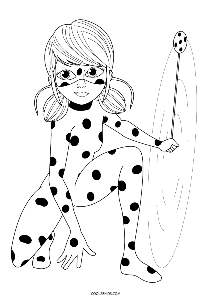 102 Miraculous Ladybug Coloring Pages Printable 81