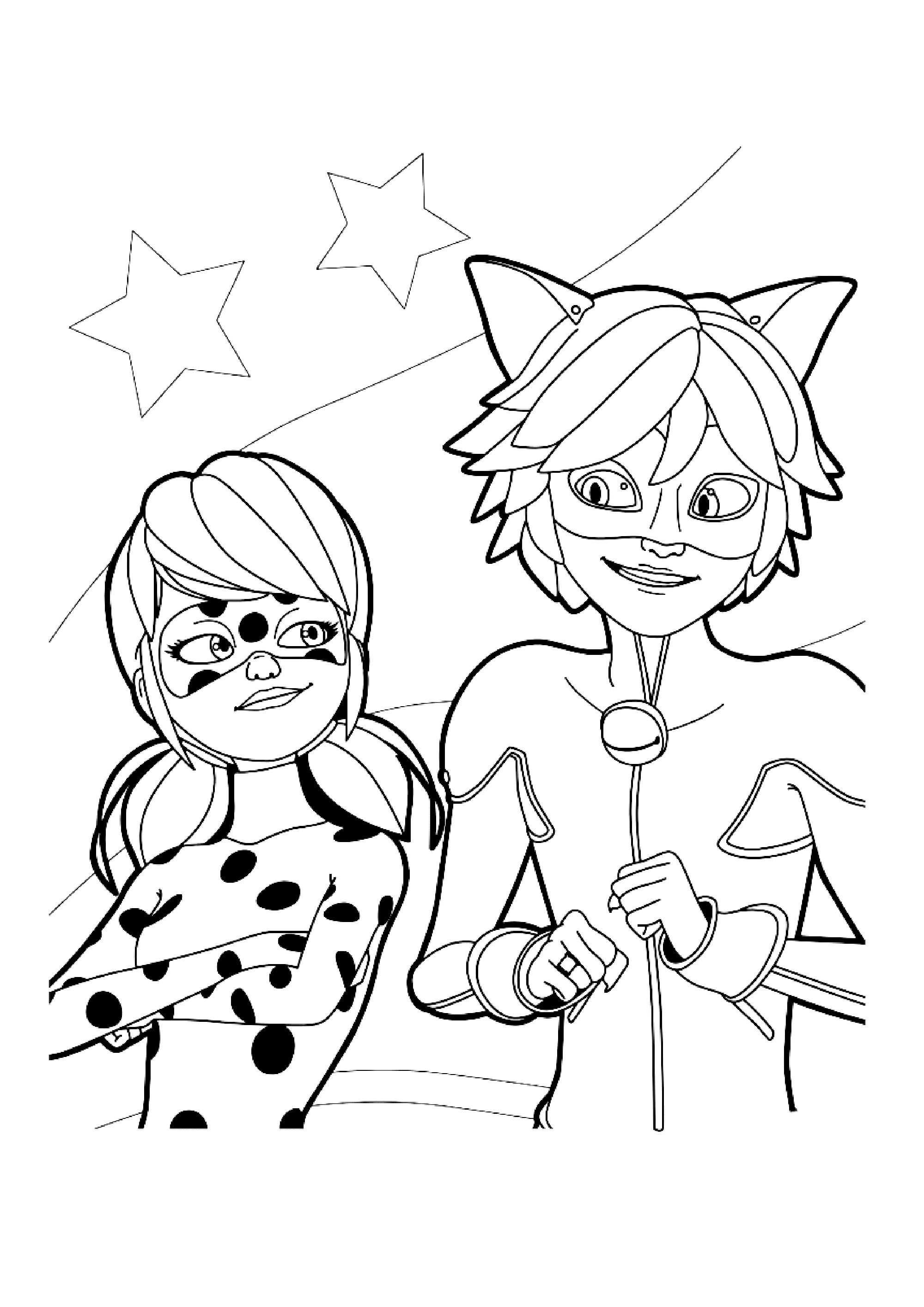 102 Miraculous Ladybug Coloring Pages Printable 90