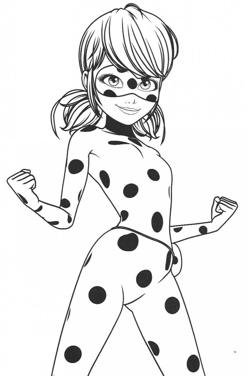 102 Miraculous Ladybug Coloring Pages Printable 92