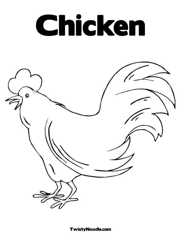 113 Chicken Coloring Pages Free Printable 109