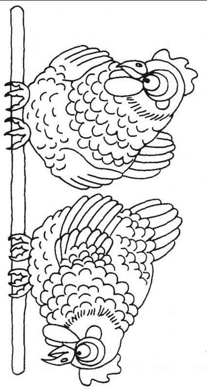 113 Chicken Coloring Pages Free Printable 110