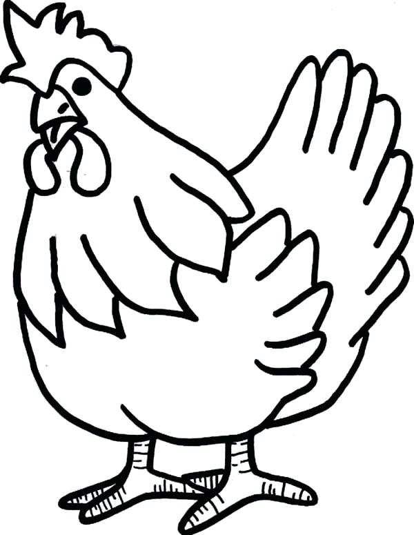 113 Chicken Coloring Pages Free Printable 29