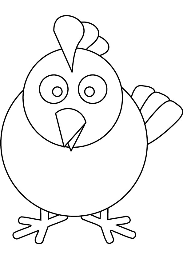 113 Chicken Coloring Pages Free Printable 46