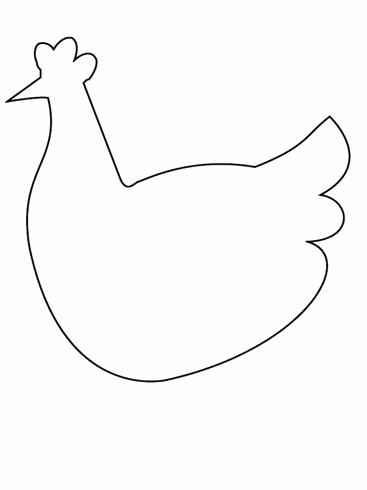 113 Chicken Coloring Pages Free Printable 55