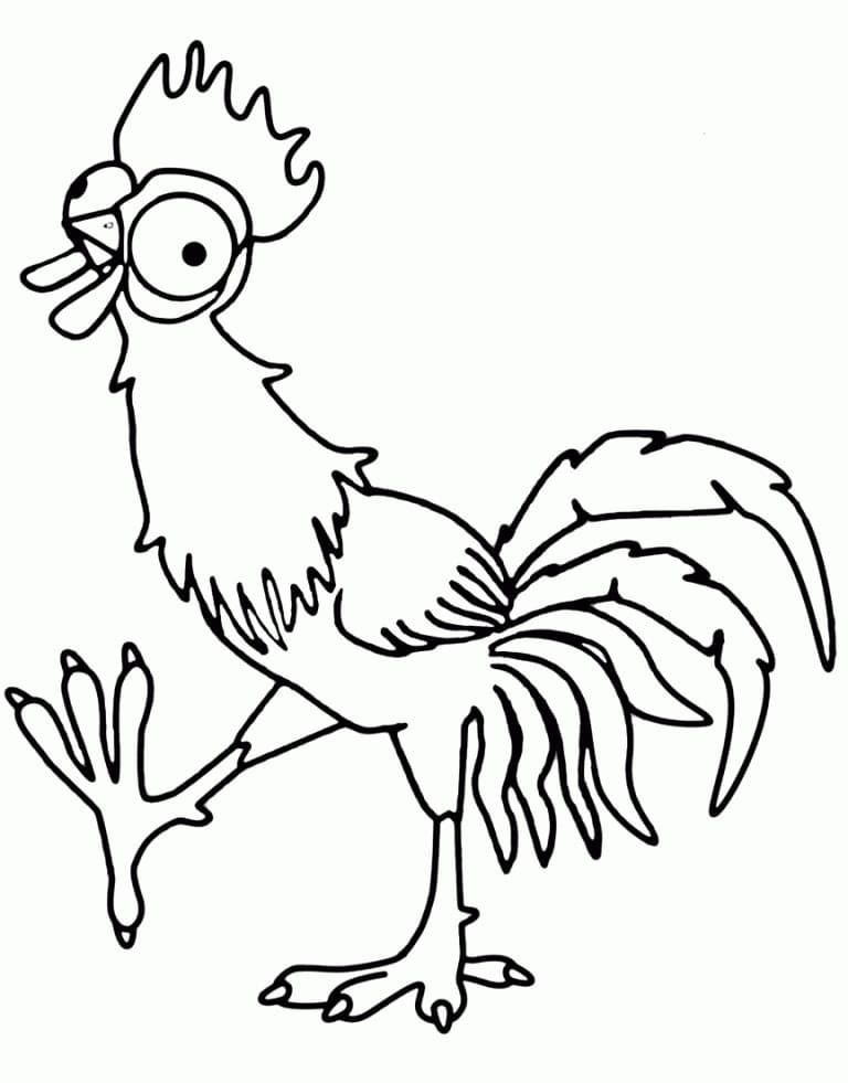 113 Chicken Coloring Pages Free Printable 60