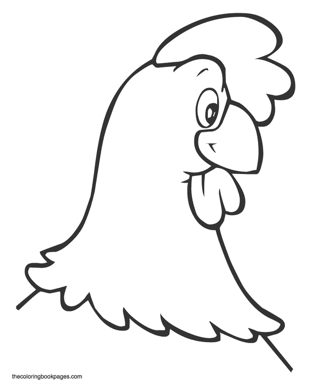 113 Chicken Coloring Pages Free Printable 63