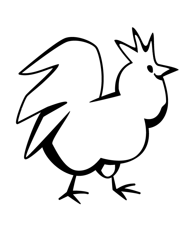 113 Chicken Coloring Pages Free Printable 81