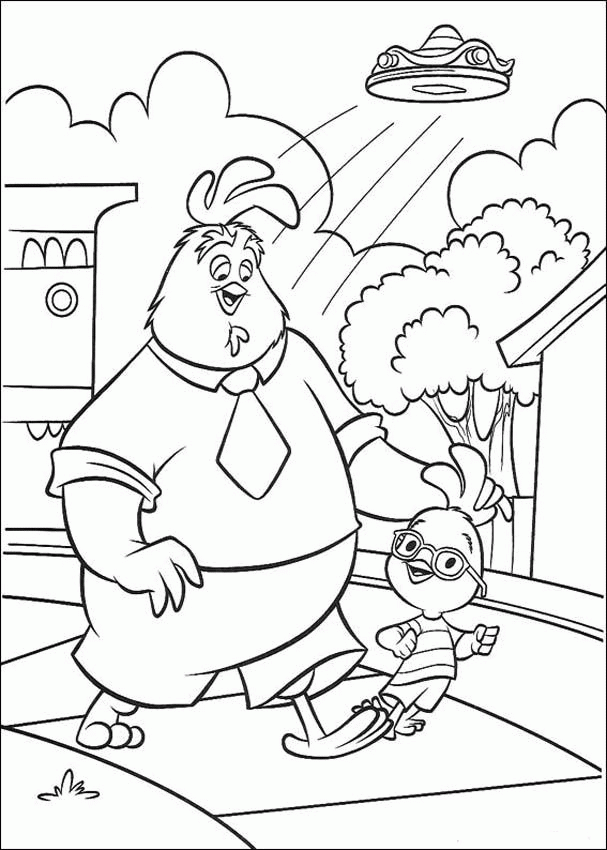 113 Chicken Coloring Pages Free Printable 96