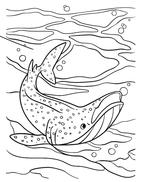 113 Whale Coloring Pages for Kids Printable 29