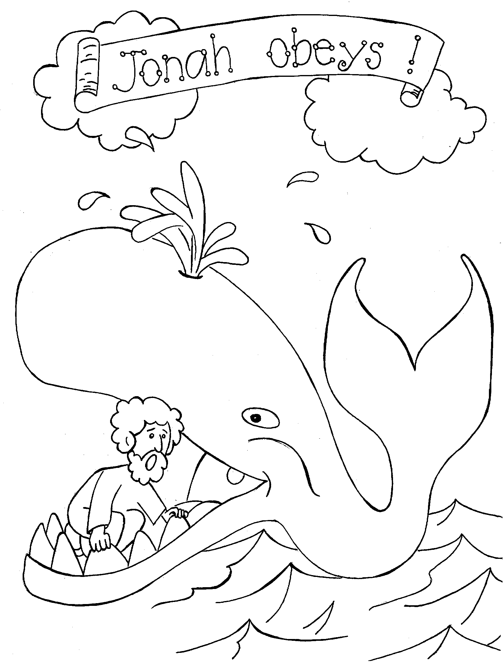 113 Whale Coloring Pages for Kids Printable 31