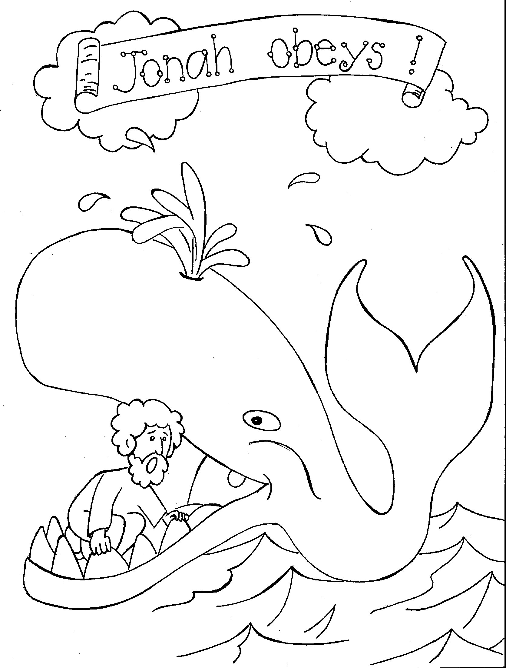 113 Whale Coloring Pages for Kids Printable 41