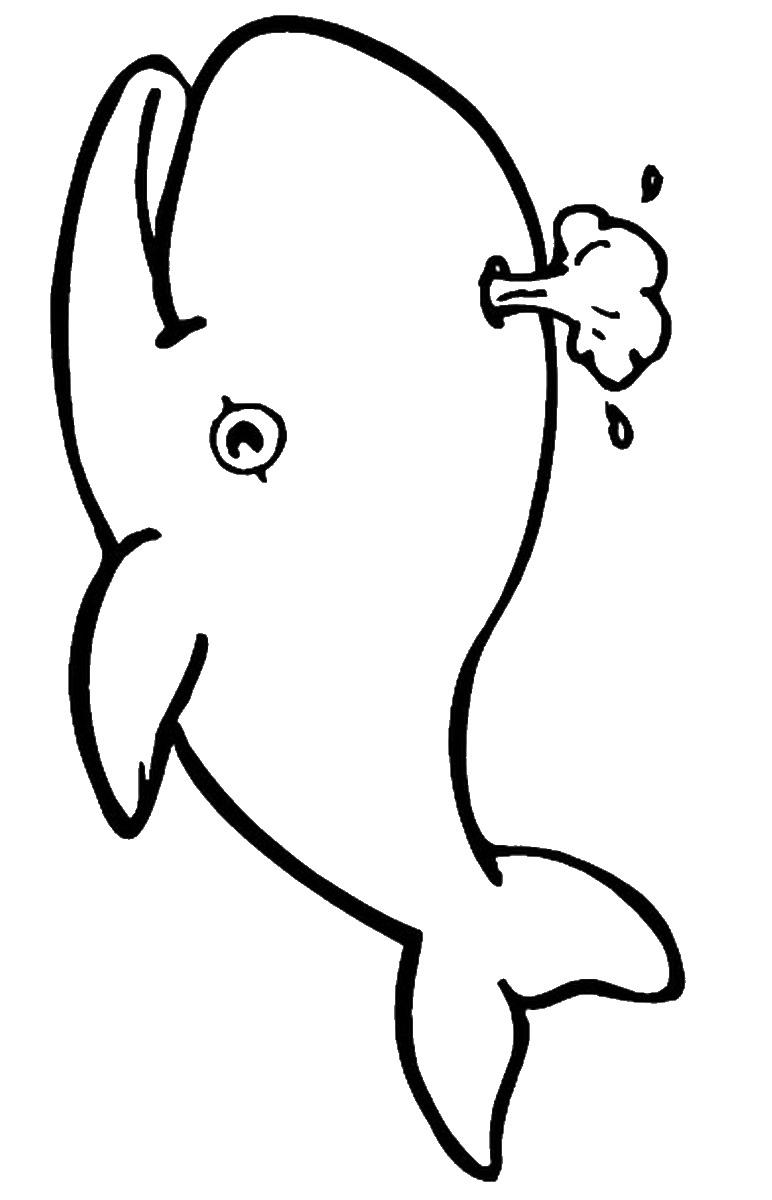 113 Whale Coloring Pages for Kids Printable 42