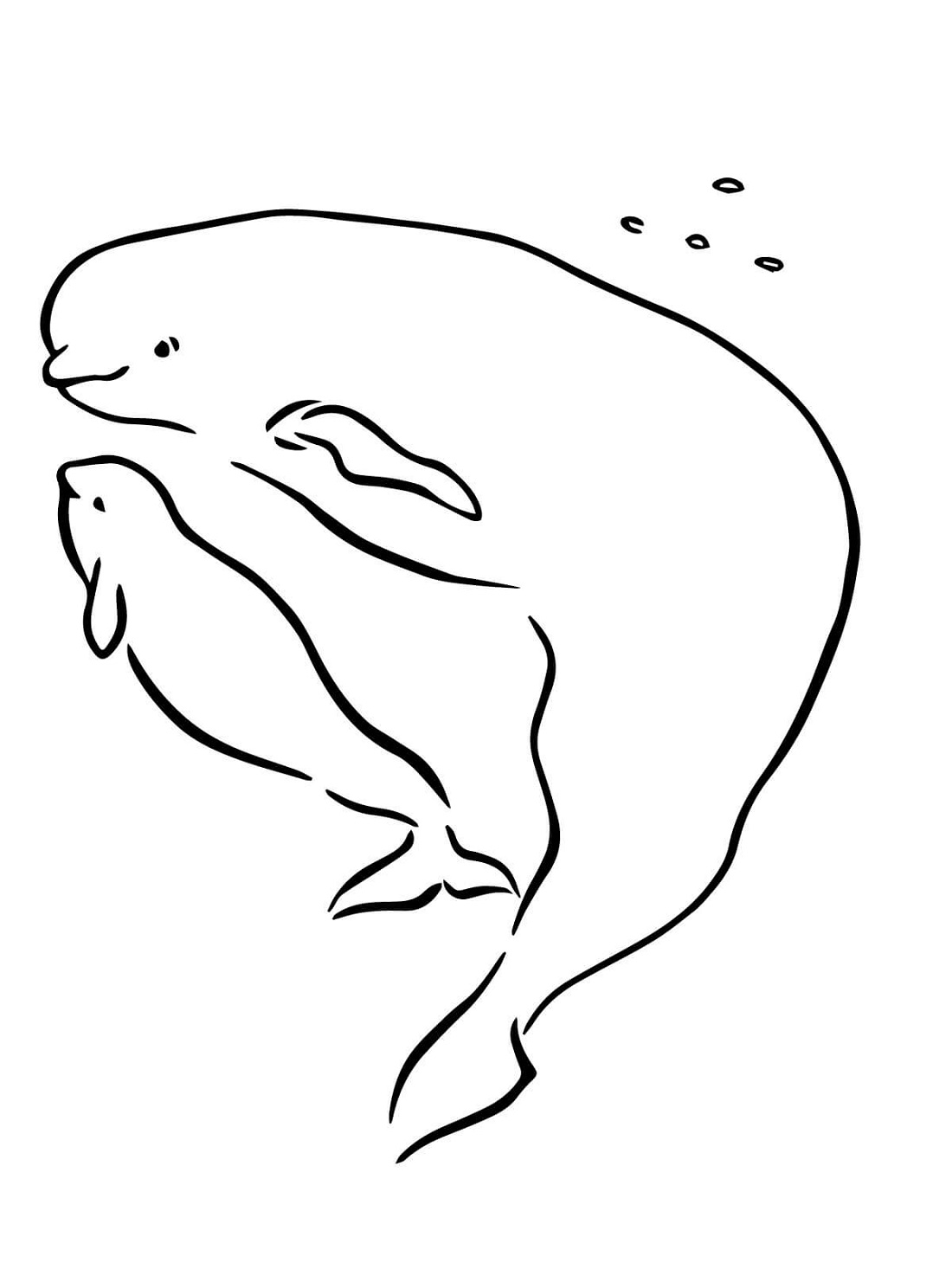 113 Whale Coloring Pages for Kids Printable 46