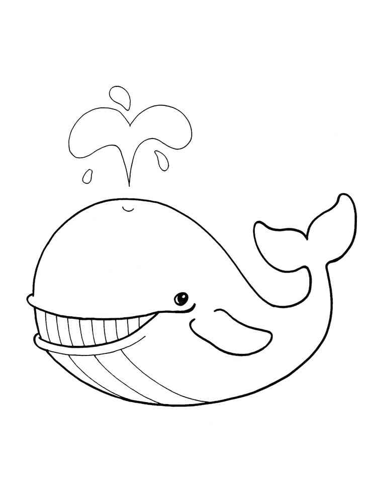 113 Whale Coloring Pages for Kids Printable 79